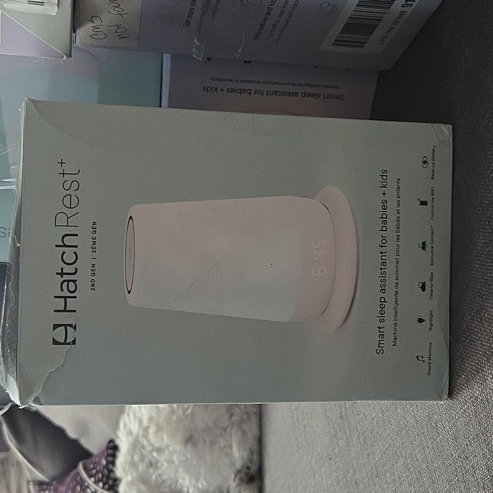 Hatch Rest+ 2nd Gen Smart Sleep Assistant in White